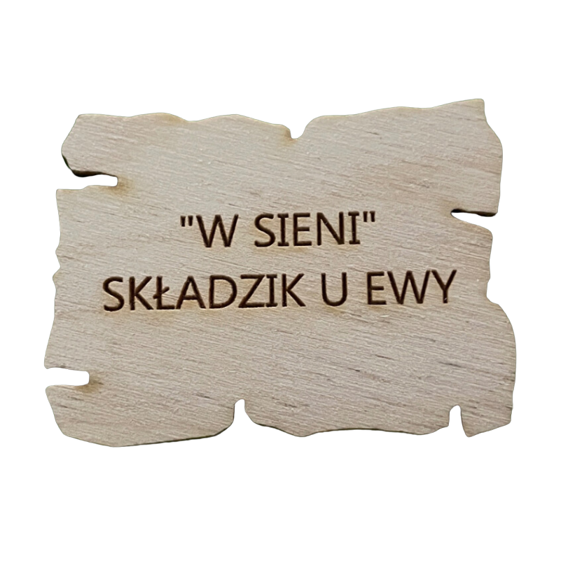 W sieni. Składzik u Ewy