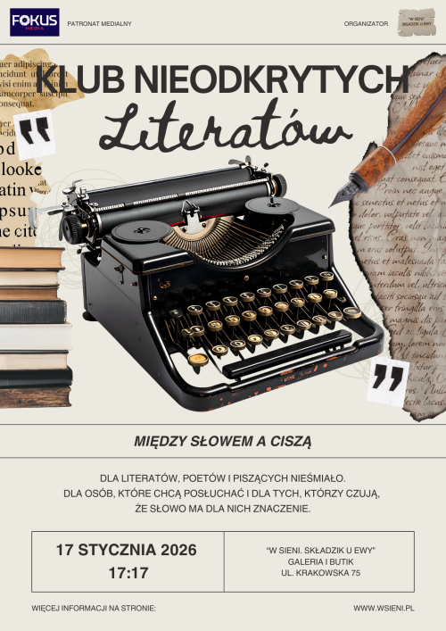 KLUB NIEODKRYTYCH LITERATÓW